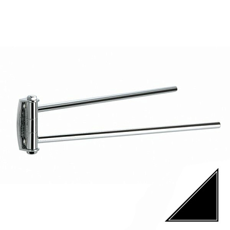 Полотенцедержатель Stil Haus Hashi HS16(23) черный матовый