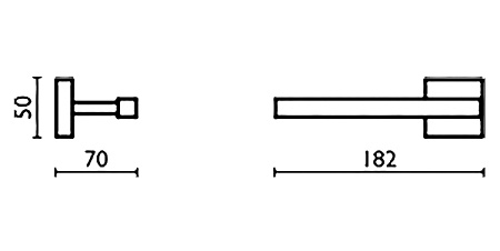 Держатель туалетной бумаги Bagno & Associati Quattro Elite QE23551 CR