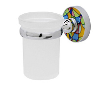 Стакан WasserKRAFT Diemel K-2228 одинарный, хром Стакан WasserKRAFT Diemel K-2228 одинарный, хром