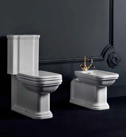 Биде напольное Kerasan Waldorf 4121K1bi/cr*1 55 см