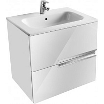 Тумба с раковиной Roca Victoria Nord Ice Edition ZRU9302730 60 белая Тумба с раковиной Roca Victoria Nord Ice Edition ZRU9302730 60 белая