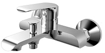 Смеситель для ванны и душа RUSH Gozo GZ3735-44 хром