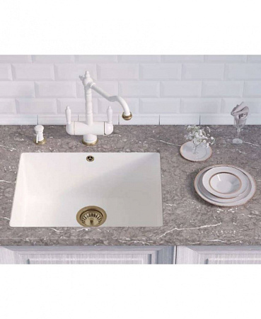 Кухонная мойка Omoikiri Bosen 54-U-WH 54х44 белый