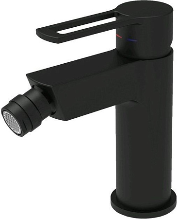 Смеситель Paffoni Ringo RIN135NO для биде, черный матовый