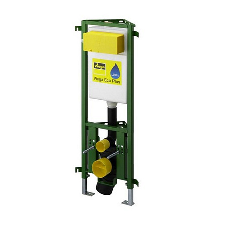 Система инсталляции для унитазов Viega Eco Plus 606725 угловая 