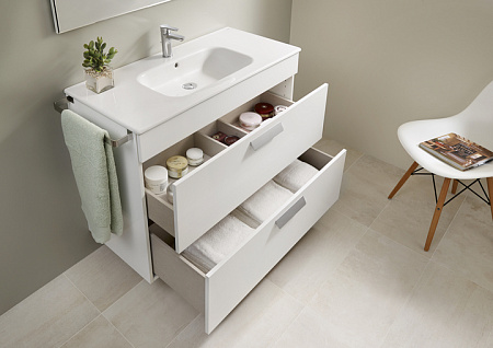 Тумба с раковиной Roca Debba ZRU9302708 60 см, белый