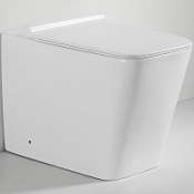 Унитаз приставной beWash Kraft BKFSR005560 с системой микролифт, белый глянцевый