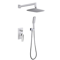 Смеситель Boheme Venturo 374-W для ванны с душевым гарнитуром, белый/хром