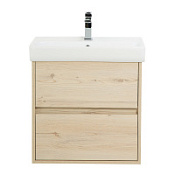 Тумба с раковиной BelBagno Neon NEON-500-2C-SO-PB piino bianco Тумба с раковиной BelBagno Neon NEON-500-2C-SO-PB piino bianco
