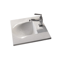 Раковина Kerasan Bentley 394201*1 55x47 белый