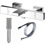 Смеситель Clever Nine Xtreme 60131 для ванны с душем, хром