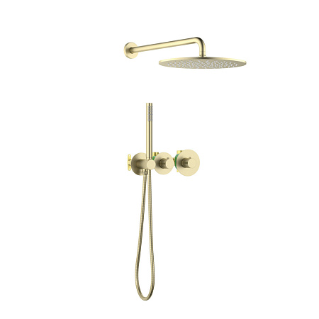 Душевой комплект Timo Saona SX-2359/17SM золото матовое