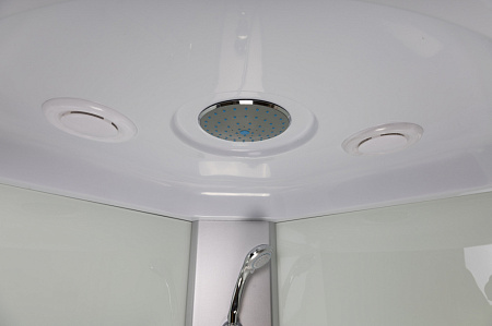 Душевая кабина Niagara Eco 7307 80x80x215 стекло матовое/профиль серебро