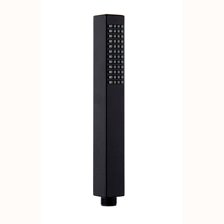Душевая лейка AQG Qus 10QUS0500 29х82мм черный матовый