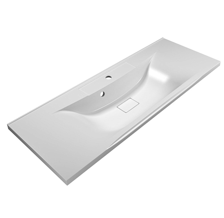 Тумба с раковиной BelBagno Marino MARINO-1200-2C-SO-BO-P 120 bianco opaco