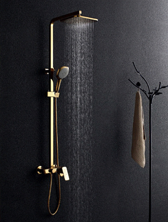 Душевая стойка D&K Berlin Touro DA1433703A01 золото