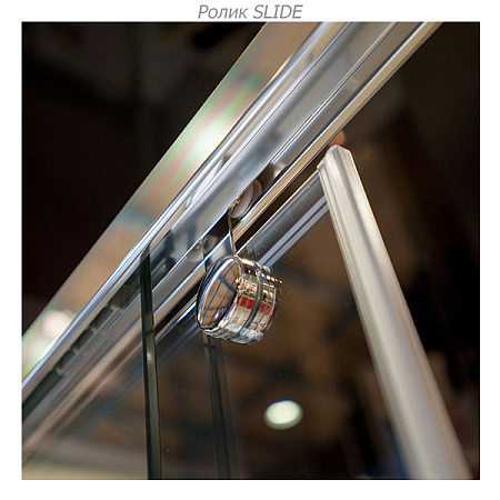 Шторка на ванну Gutewetter Slide Part GV-862 140х160 бесцветное стекло, профиль хром