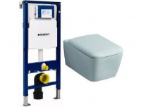 Комплект унитаз Geberit iCon Square 201950000 + инсталляция Geberit 111.300.00.5