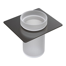 Стакан Boheme Space 10966-GM-TUM для полки, оружейная сталь Стакан Boheme Space 10966-GM-TUM для полки, оружейная сталь