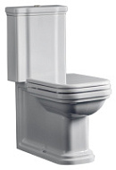 Унитаз-моноблок Kerasan Waldorf 411701 с кнопкой