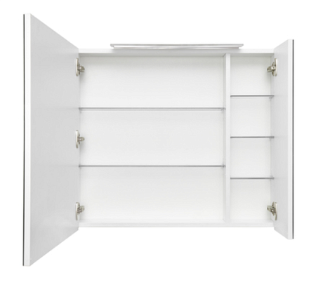 Шкаф-зеркало Roca Oleta A857647806 80 белый глянцевый