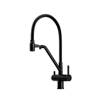 Смеситель для кухонной мойки Sancos Dora SC4003MB черный матовый