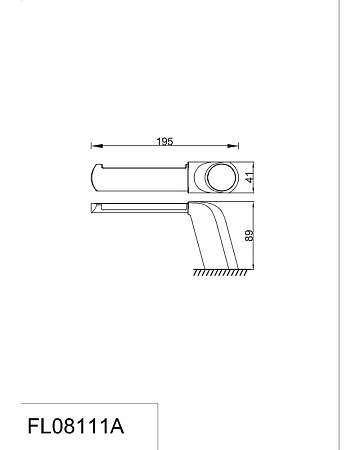 Держатель туалетной бумаги RUSH Flores FL08111A хром