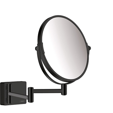 Зеркало косметическое Hansgrohe AddStoris 41791670 черный матовый