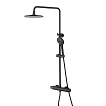 Душевая стойка Lemark Bronx LM3770BL черный 