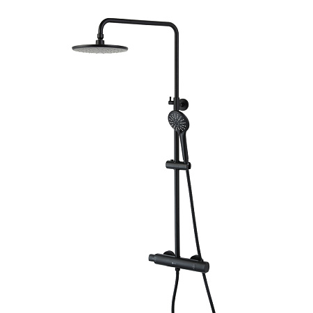 Душевая стойка Lemark Bronx LM3770BL черный 