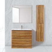 Мебель для ванной BelBagno Albano ALBANO-800-2C-PIA-RR 80 напольная, rovere rustico