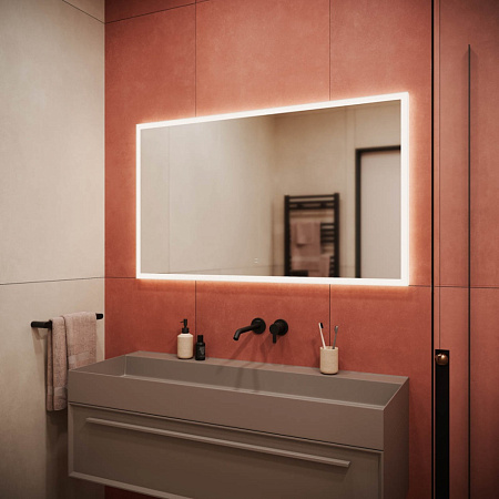 Зеркало Sancos Palace PA1200 120x70 с подсветкой