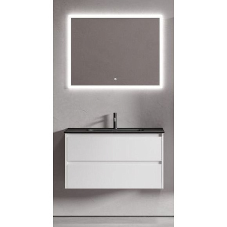 Мебель для ванной Sancos Libra 90 LB90W белый/черный