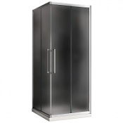 Душевой уголок ABBER Schwarzer Diamant AG02100MH матовое/хром