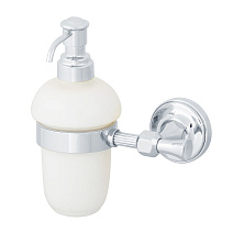 Дозатор для жидкого мыла Migliore Fortuna 31056 подвесной, керамика/хром