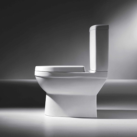 Чаша для унитаза-компакта Bravat New Moon CX01014UW-P-RUS с сидением