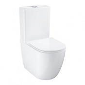 Унитаз-компакт Grohe Bau Ceramic 39910000 горизонтальный выпуск Унитаз-компакт Grohe Bau Ceramic 39910000 горизонтальный выпуск