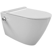 Унитаз подвесной beWash Alesta ALKA054H1VE0W5SZ0 с системой микролифт, белый