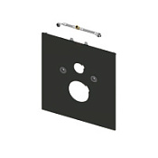 Нижняя панель Tece TECElux  9650108  черная