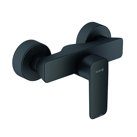 Смеситель Kludi Pure&Style 408413975 для душа, черный матовый
