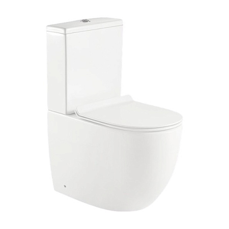 Унитаз-компакт BelBagno Sfera-r BB2141CPR белый