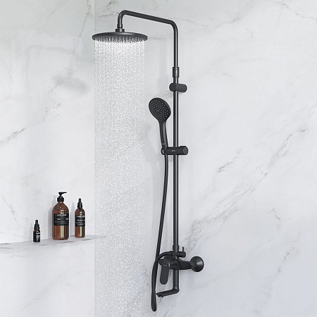 Душевая стойка Am.Pm Sunny F0785C922 черный матовый