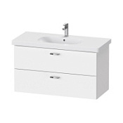 Тумба с раковиной Duravit XBase XB619301818 100 белый матовый Тумба с раковиной Duravit XBase XB619301818 100 белый матовый