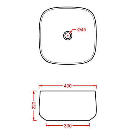 Раковина ArtCeram Cognac COL006 39;00 43 marrone cocoa