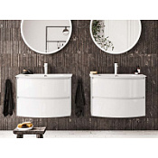 Тумба под раковину Berloni Bagno Way Round WARBS2CED4C 111 60 ceramica opaco/белый матовый
