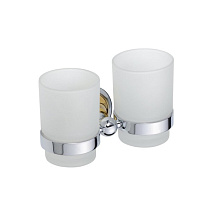 Стакан Bemeta Retro 144210028 двойной золото/хром