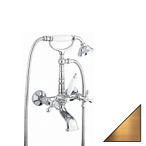 Смеситель Emmevi Deco Old 12611BR для ванны с душем, бронза Смеситель Emmevi Deco Old 12611BR для ванны с душем, бронза