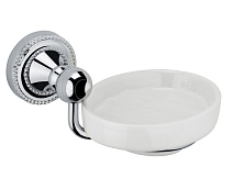 Мыльница керамическая Fixsen Style FX-41108 хром Мыльница керамическая Fixsen Style FX-41108 хром