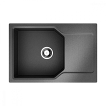Кухонная мойка Omoikiri Yonaka 78-LB-BL 78х51 черный
