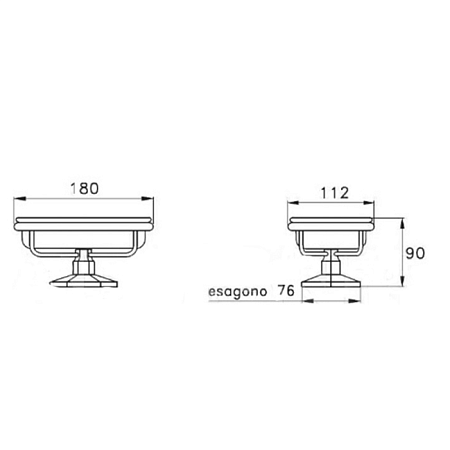 Держатель для мыльницы Stella Casanova EC 10011 CR00 хром